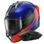 Casque Integrale Shark Skwal i3 Mekarium BOB + Kit Bluetooth Sena for Shark Solo