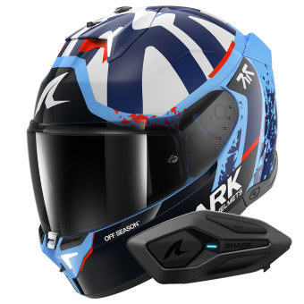 Integrale Shark Skwal i3 Replica Raul Fernandez BBW + Kit Bluetooth Sena for Shark Solo