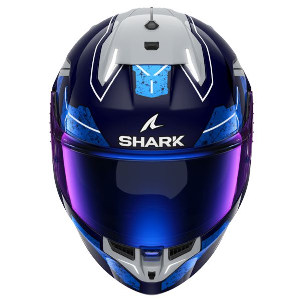Casco Moto Integrale Con Led Shark SKWAL i3 LINIK MAT Antracite