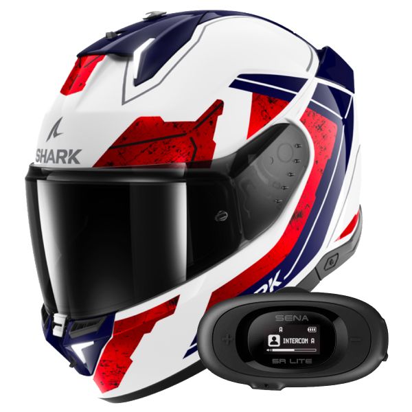 Integrale Shark Skwal i3 Rhad WUR + Kit Bluetooth 5R Lite