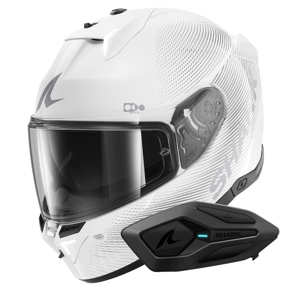 Integrale Shark Skwal i3 SP Lyne WSS + Kit Bluetooth Sena for Shark Solo