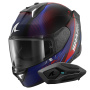 Casque Integrale Shark Skwal i3 Speed-Tech Mat KRB + Kit Bluetooth Sena for Shark Solo
