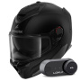 Casque Integrale Shark Spartan GT Pro Blank Mat KMA + Kit Bluetooth Lokui K30
