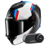 Casque Integrale Shark Spartan GT Pro Dokhta Carbon DWB + Kit Bluetooth Lokui K30