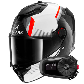 Integrale Shark Spartan GT Pro Dokhta Carbon DWO + Kit Bluetooth 5S Solo