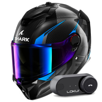 Integrale Shark Spartan GT Pro Kultram Carbon DKB + Kit Bluetooth Lokui K30