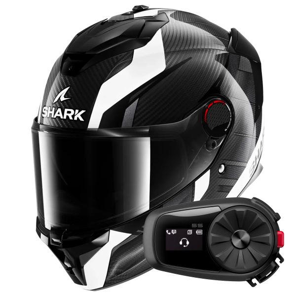 Integrale Shark Spartan GT Pro Kultram Carbon DWK + Kit Bluetooth 5S Solo