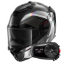 Casque Integrale Shark Spartan GT Pro Ritmo Carbon DAI + Kit Bluetooth 5S Solo