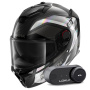 Casque Integrale Shark Spartan GT Pro Ritmo Carbon DAI + Kit Bluetooth Lokui K30