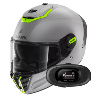 Integrale Shark Spartan RS Blank Mat SP ESY + Kit bluetooth 5R Lite Solo