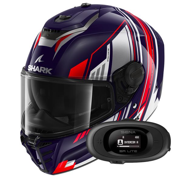 Integrale Shark Spartan RS Byhron BWU +Kit bluetooth 5R Lite Solo