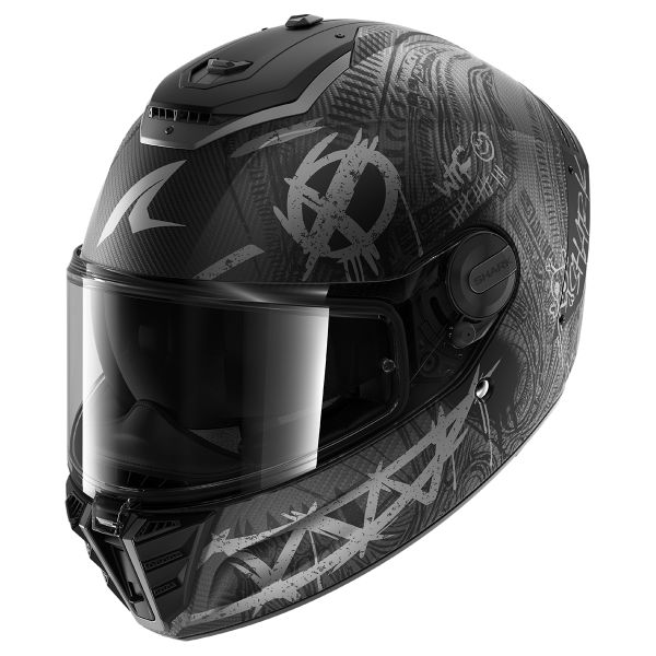 Integrale Shark Spartan RS Carbon Shiever Mat DAS Integrale Shark Spartan RS Carbon Shiever Mat DAS