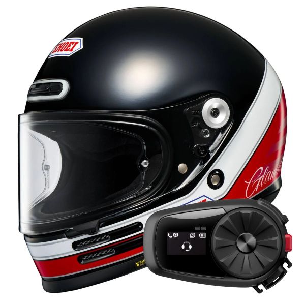 Integrale Shoei Glamster 06 Abiding TC-1 + Kit Bluetooth 5S Solo