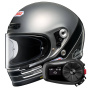 Casque Integrale Shoei Glamster 06 Abiding TC-10 + Kit Bluetooth 5S Solo