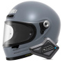 Casque Integrale Shoei Glamster 06 Grigio Basalto + Kit Bluetooth BT Mini