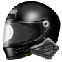 Casque Integrale Shoei Glamster 06 Nero + Kit BT Mini Bluetooth