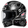 Casque Integrale Shoei Glamster 06 Blast TC5 + Kit Bluetooth 5S Solo