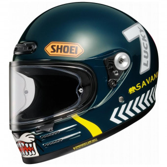 Integrale Shoei Glamster 06 Cheetah Custom Cycles TC-2