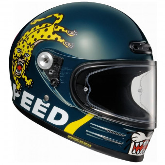 Shoei Glamster 06 Cheetah Custom Cycles TC-2