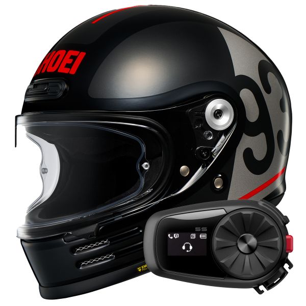 Integrale Shoei Glamster 06 MM93 Collezione Classic TC5 + Kit Bluetooth 5S Solo