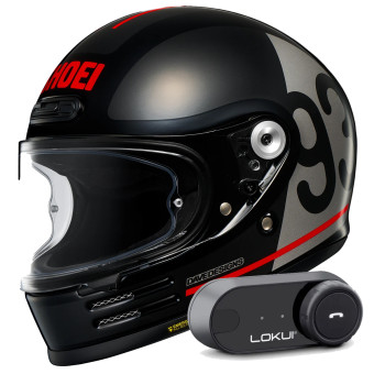 Integrale Shoei Glamster 06 MM93 Collection Classic TC5 + Kit Bluetooth Lokui K30
