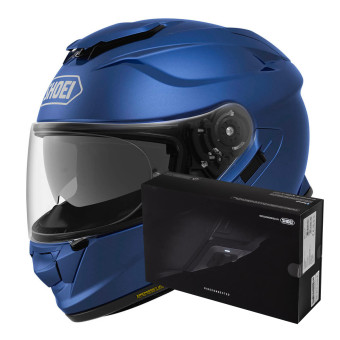 Integrale Shoei GT-AIR 2 Matt Blue + Intercom Sena SRL-Mesh
