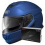 Casque Integrale Shoei GT-AIR 3 blu opaco + interfono Sena SRL-03