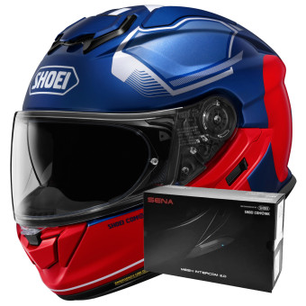 Casque Integrale Shoei GT-AIR 3 Mike TC2 + Intercom Sena SRL-03 Casque Integrale Shoei GT-AIR 3 Mike TC2 + Intercom Sena SRL-03