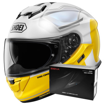 Casque Integrale Shoei GT-AIR 3 Mike TC3 + Intercom Sena SRL-03 Casque Integrale Shoei GT-AIR 3 Mike TC3 + Intercom Sena SRL-03