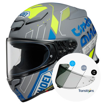 Integrale Shoei NXR2 Accolade TC-10 + Visiera Fotocromatica