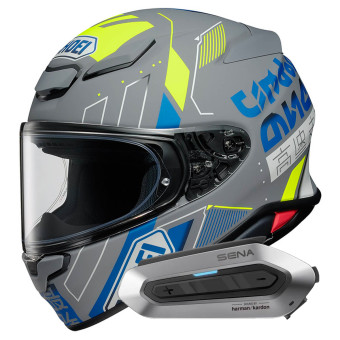 Integrale Shoei NXR2 Accolade TC-10 + Intercom Sena SRL-EXT