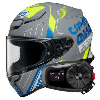 Integrale Shoei NXR2 Accolade TC-10 + Kit Bluetooth 5S