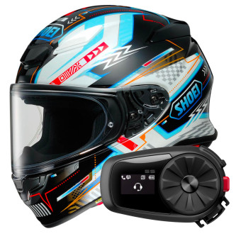 Integrale Shoei NXR2 Arcane TC10 + Kit Bluetooth 5S