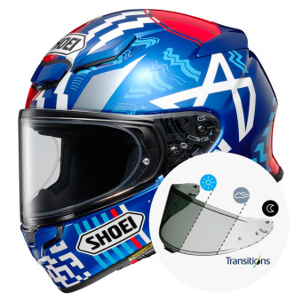 Integrale Shoei NXR2 Diggia TC-10 + Visiera Fotocromatica