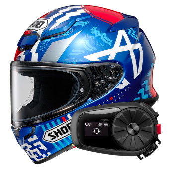 Integrale Shoei NXR2 Diggia TC-10 + Kit Bluetooth 5S