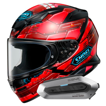 Integrale Shoei NXR2 Fortress TC-1 + Intercom Sena SRL-EXT