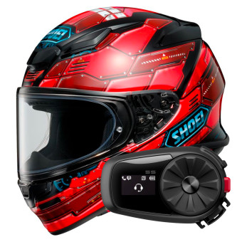 Integrale Shoei NXR2 Fortress TC-1 + Kit Bluetooth 5S
