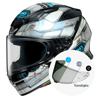 Integrale Shoei NXR2 Fortress TC-6 + Visiera Fotocromatica