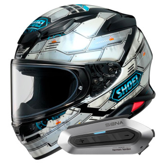Integrale Shoei NXR2 Fortress TC-6 + Intercom Sena SRL-EXT