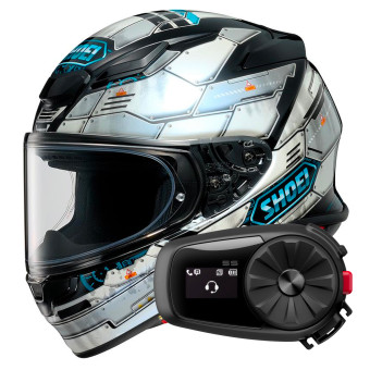 Integrale Shoei NXR2 Fortress TC-6 + Kit Bluetooth 5S