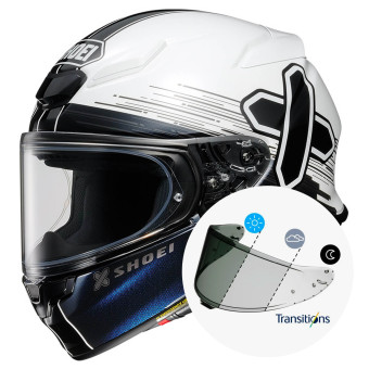 Integrale Shoei NXR2 Ideograph TC-6 + Visiera Fotocromatica