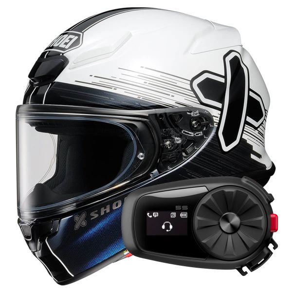 Integrale Shoei Kit NXR2 Ideograph TC-6 + Bluetooth 5S