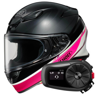 Integrale Shoei NXR2 Nocturne TC7 + Kit Bluetooth 5S