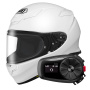 Casque Integrale Shoei Kit NXR2 bianco + Bluetooth 5S