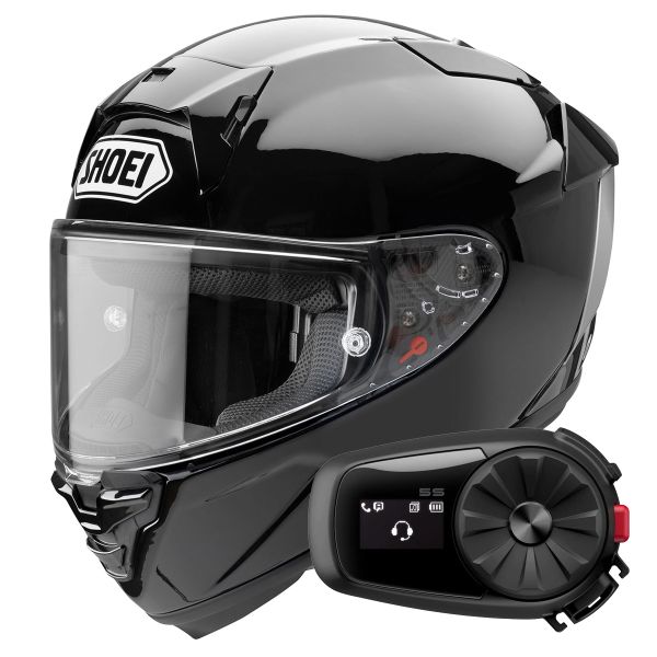 Integrale Shoei X-SPR Pro Nero + Kit Bluetooth 5S Solo