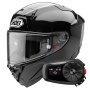 Casque Integrale Shoei X-SPR Pro Nero + Kit Bluetooth 5S Solo