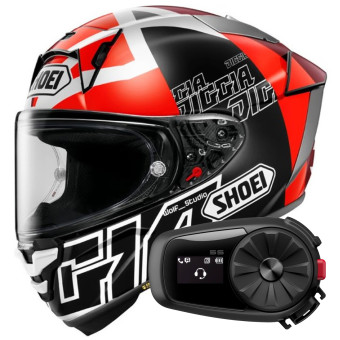 Casque Integrale Shoei X-SPR Pro Diggia 2 TC1 + Kit Bluetooth 5S Solo Casque Integrale Shoei X-SPR Pro Diggia 2 TC1 + Kit Bluetooth 5S Solo