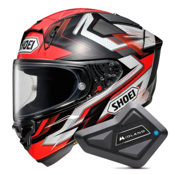 Casque Integrale Shoei X-SPR Pro Escalate TC-1 + Kit Bluetooth BT Mini Casque Integrale Shoei X-SPR Pro Escalate TC-1 + Kit Bluetooth BT Mini