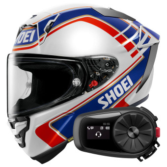 Casque Integrale Shoei X-SPR Pro Gardner TC-2 + Kit Bluetooth 5S Solo Casque Integrale Shoei X-SPR Pro Gardner TC-2 + Kit Bluetooth 5S Solo
