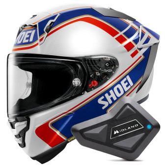 Casque Integrale Shoei X-SPR Pro Gardner TC-2 + Kit Bluetooth BT Mini Casque Integrale Shoei X-SPR Pro Gardner TC-2 + Kit Bluetooth BT Mini